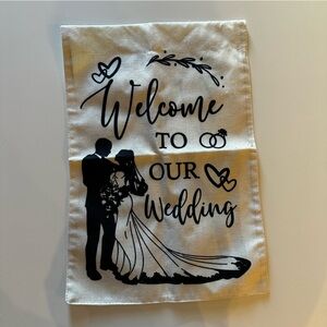 Wedding Welcome Sign